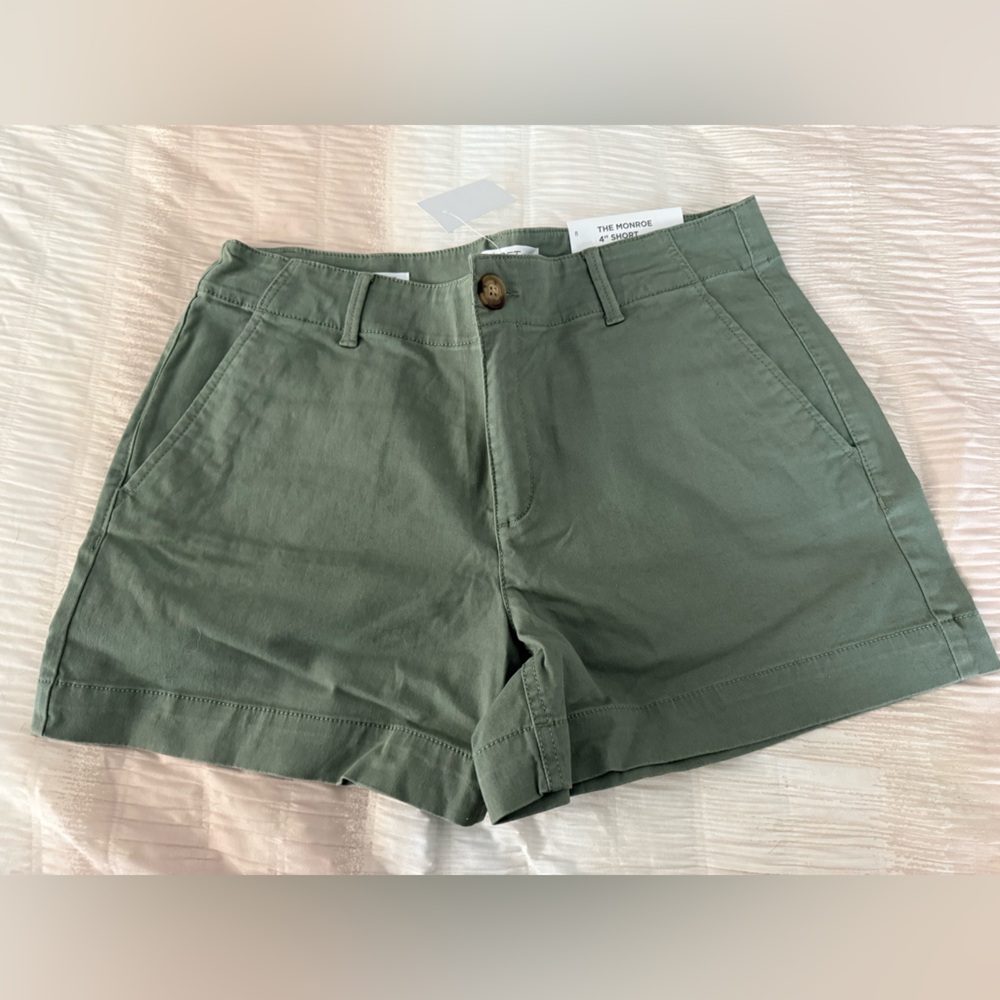 LOFT Monroe Women's 4” Green Shorts
